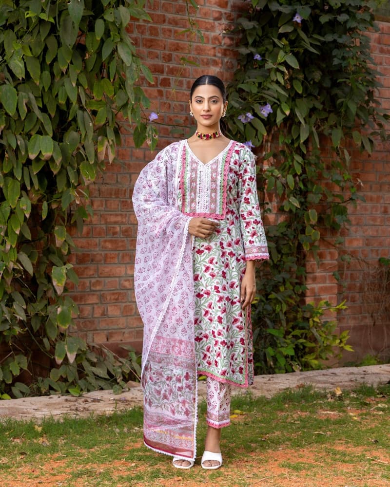 Phulkari Embroidered Dupatta